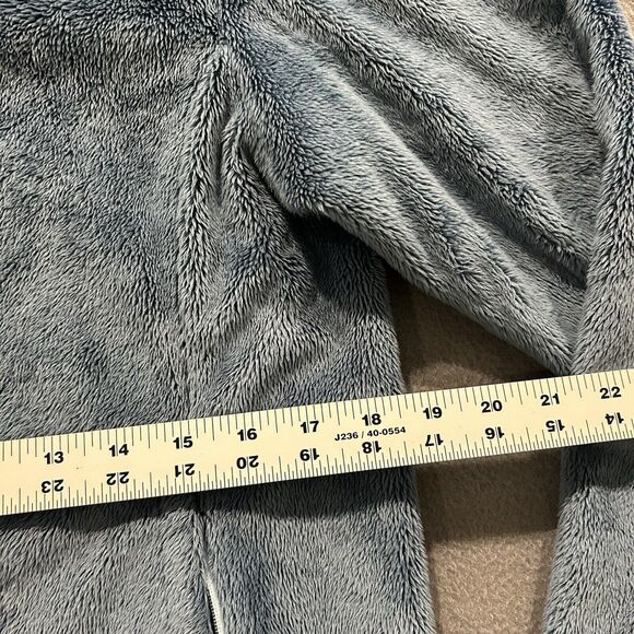 The North Face Jacket Womens Small Blue Full Zip Osito Furry Mock Neck Fleece - Picture 7 of 10
